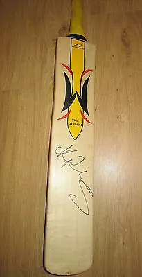 Kevin Pietersen Hand Signed Full Size Cricket Bat (Woodworm) COA & Photo Proof • $599