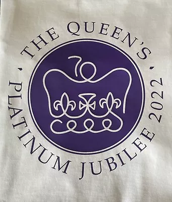 Platinum Jubilee T Shirt Sizes Small Medium Large XL And XXL • £10