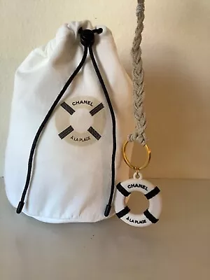 Chanel A La Plage Key Chain Charm And Bag • $199