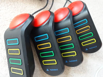 £9.99 • Buy Genuine Buzz Wired Controllers - Buzzers - Sony PlayStation 2 PS2