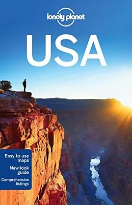 Lonely Planet USA (Travel Guide) By Sainsbury Brendan Book The Cheap Fast Free • £5.49