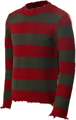 £63.20 • Buy NUWIND Freddy Krueger Striped Sweater Knitted Jumper Nightmare On Elm Street S