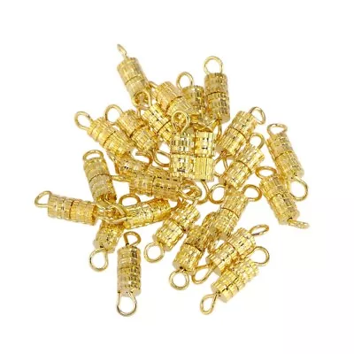  20 PCS Magnetic Converter Screw Clasps Swivel Lobster Jewelry • £6.89