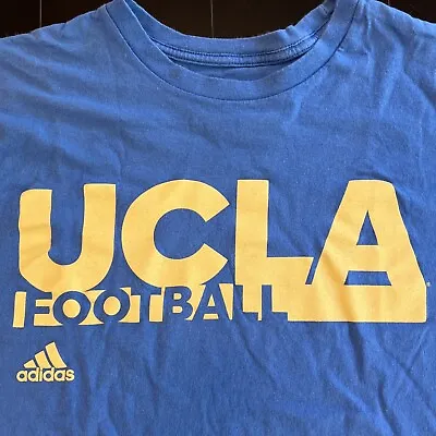 Vtg Adidas Go-To Tee UCLA Bruins Football Shirt Large University Bears NCAA • $39.99