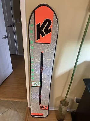 K2 AT 152cm Mountain Dew Snowboard Vintage • $150