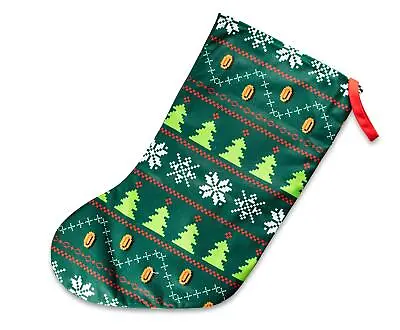 Super Mario Bros. Retro Embroidered Holiday Stocking • $14.99