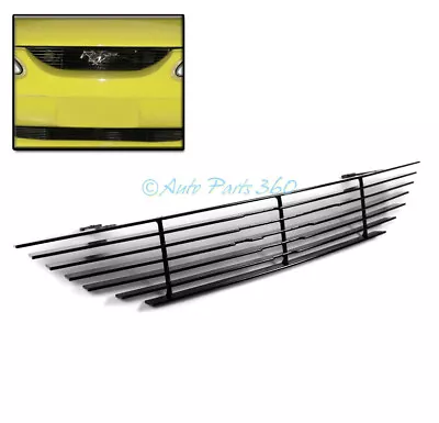 94-98 Ford Mustang Upper Billet Grille Grill Insert Black Logo Trimmed Style 1pc • $34.95