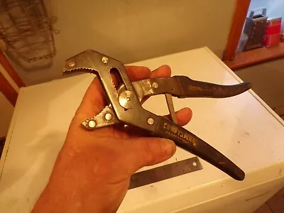 Vintage Craftsman Professional 45029 Robogrip Hand Tool 9  Pliers USA Tool • $0.99