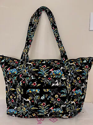 Vera Bradley Miller Travel Bag Large Purse Travel Tote Winter Palace NWT • $144.99