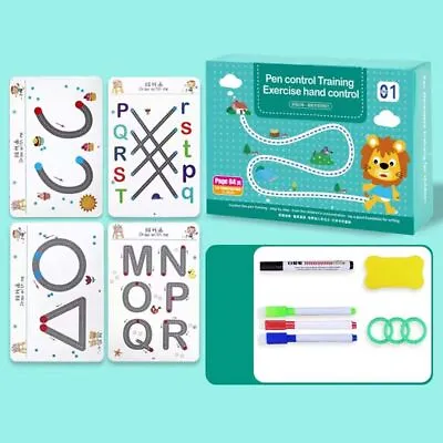 Magical Tracing Workbook Set Letter Practice Drawing Books For Kids Children UK • £5.70