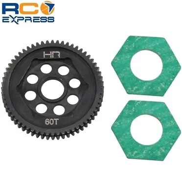 Hot Racing Losi Mini T 2.0 Steel 60T Steel Spur Gear 0.5 Mod SMTT60M05 • $18.88