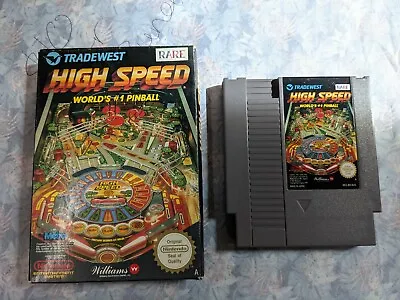 High Speed Pinball - NES / Nintendo Entertainment System - NO MANUAL • $49