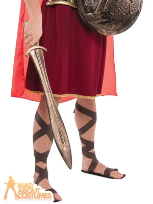 £7.95 • Buy Adult Roman Spartan Sword Gladiator Warrior Weapon Fancy Dress Outfit Accessory 