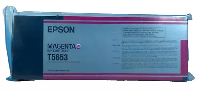 Genuine Epson T5653 Magenta Ink Cartridge For Stylus Pro 4800 • $19.99