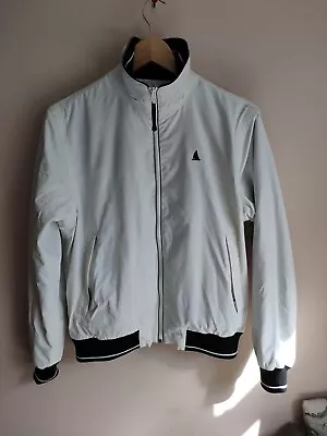 MUSTO Snugs Blousen Jacket Womens Bomber White Size 10 Fleece Lined Waterproof • £24.99