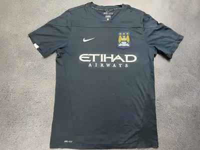 Manchester City Nike Training Football Soccer Jersey Size • $19.99