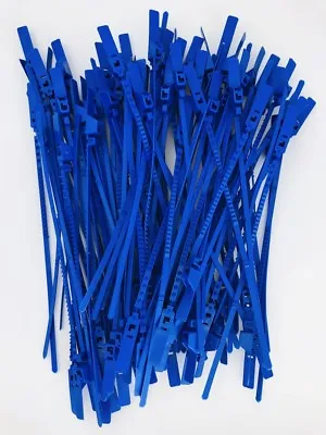 100 Blue Tamper Evident Seals • £8