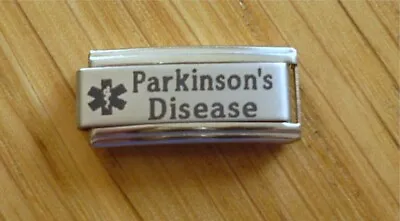 Italian Charms S8  Medical Alert Parkinsons  Parkinson's Disease  • £5