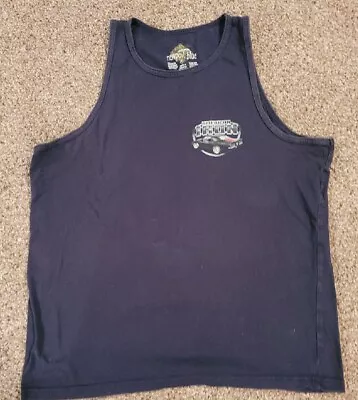 Newport Blue American Iron Muscle Beach Large Tank Top • $10.50