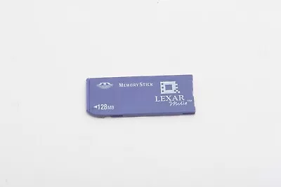 Lexar Media 128MB Memory Stick Card (for Sony) • $16.99