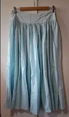 Light Blue Laura Ashley Maxi Skirt • £7.50