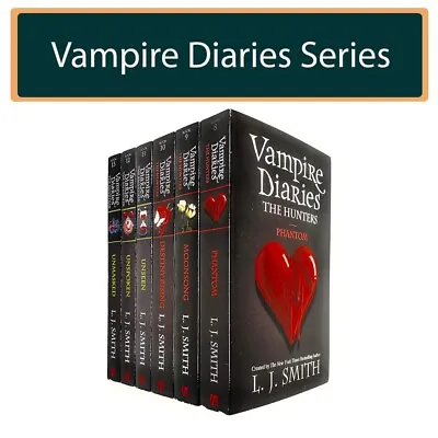 L. J. Smith Vampire Diaries Series Collection 6 Books Set Moonsong Phantom NEW • £22.99