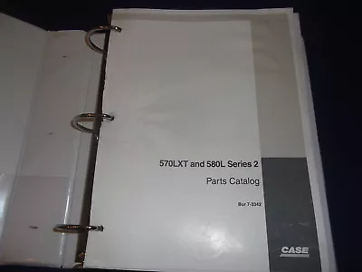 $39.99 • Buy Case 570lxt 580l Series 2 Loader Backhoe Parts Book Manual