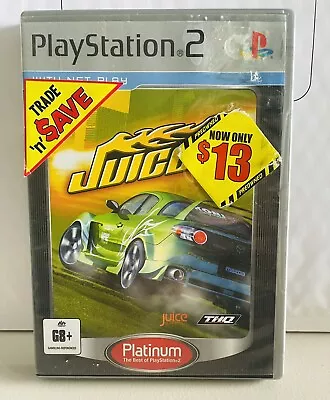 Juiced Platinum Edition 2005 |Playstation 2 PS2| Tested & Working| Complete • $9