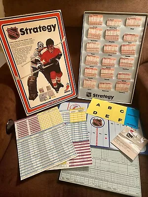 Rare Vintage 1976 Tudor Games Hockey NHL Strategy Board Game 100% Complete • $99.99