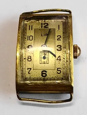 Old Watch Lip T.18 Housing Gold Plated • $147