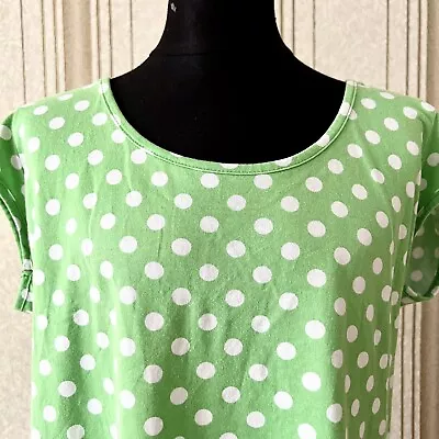 MARIMEKKO  MIKA PIRAINEN Vintage Top Short Sleeve Polka Dot • $34.99