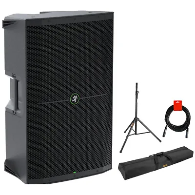 Mackie Thump215 1400W 15  Powered PA System W/ Speaker Stand Bag & Cables • $382.49