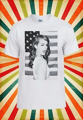 Lana Del Rey Pop Singer Star Song Men Women Vest Tank Top Unisex T Shirt 728 • £9.95