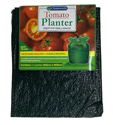 Tomato Planter Grow Bag Fruit Vegetables Patios Tub Pots Garden Patio Balcony • £3.99