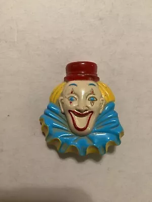 Vintage Clicker Clacker Noise Maker Plastic Clown Face No. 805019 • $5.99