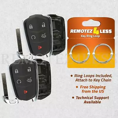 2 For 2014 2015 2016 Cadillac XTS Remote Shell Case Car Key Fob Cover • $14.95