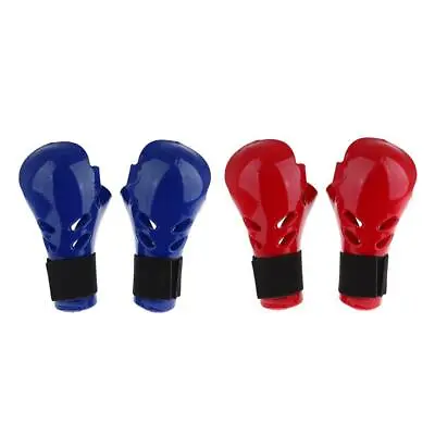 Kids Child Taekwondo Sparring Gloves Mitts MMA Hand Protective Gear • £22.01