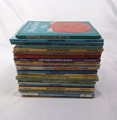 Vintage Beginning Readers Book Lot Of 24 ~ An I Can Read Book ~ Hardcover • $26.99