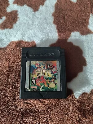 Game & Watch Gallery 3 Nintendo Gameboy Authentic CARTRIDGE ONLY - TESTED • $5.99