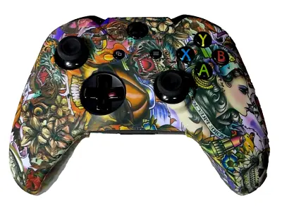 $11.90 • Buy Silicone Cover For XBOX ONE Controller Skin - Tattoo