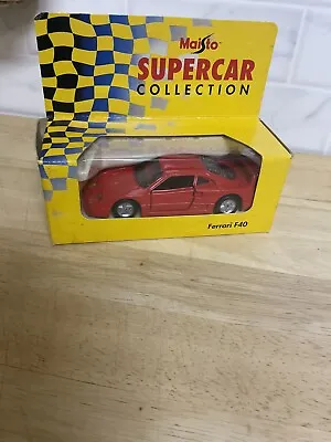 Maisto Supercar Collection Ferrari F40. • £1.99