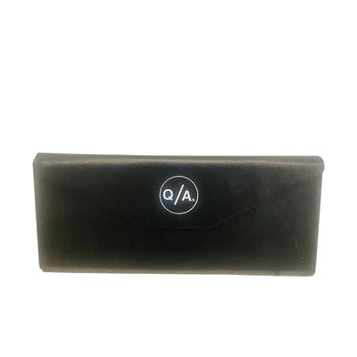 $5.24 • Buy Quay Australia Sunglasses Eyewear Case Black Foldable Soft Velvet Interior Hard