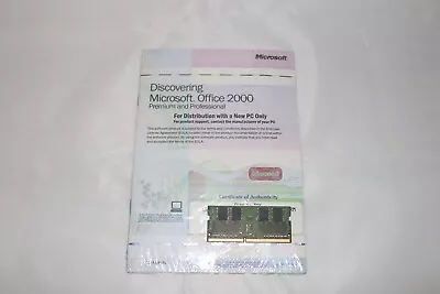 Microsoft Office 2000 Premium & Professional- With Product Key Sleeved Sealed • $24.99