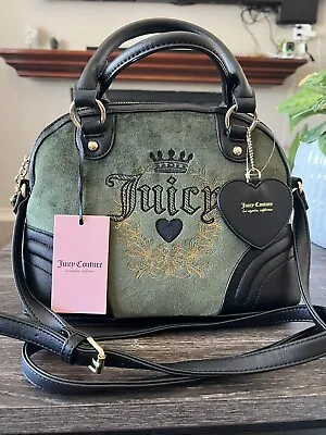 $79.99 • Buy Juicy Couture Handbag Super Greens Satchel