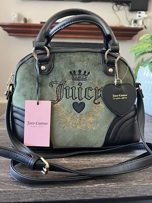 $79.99 • Buy Juicy Couture Handbag Super Greens Satchel