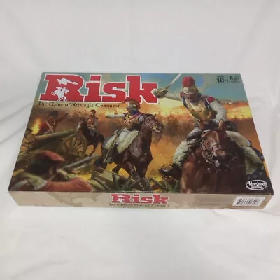 RISK (2015) The Game Of Strategic Conquest Board Game  Hasbro -- (No Manual) • $10.77