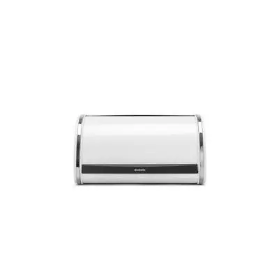 Brabantia Roll Top Bread Box 6.81  H X 12.44  W Stainless Steel Material White • $79.13
