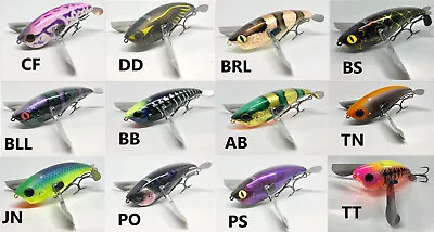 Jackall Mega Pompadour 120mm Surface Fishing Lure - Choose Colour BRAND NEW @ EB • $59.99