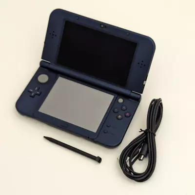 IPS TOP SCREEN Genuine Nintendo 'New' 3DS XL Console Charger Metallic Blue PAL • $359.99