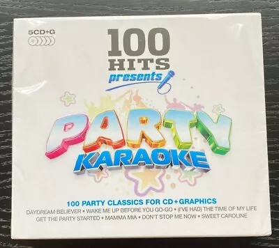 [UNOPENED] 100 Hits Presents: Party Karaoke By Various Artists (CD 2009) • £4.99